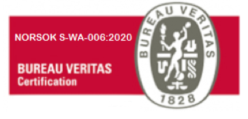 certificado norsok s-wa-006-2020 BureauVeritas Databanck MKS